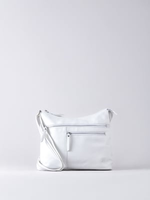Winleigh Leather Shoulder Bag in White