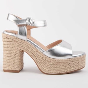 Montevita Heeled Sandal Iliad Silver