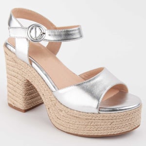 Montevita Heeled Sandal Iliad Silver