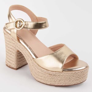 Montevita Heeled Sandal Iliad Gold