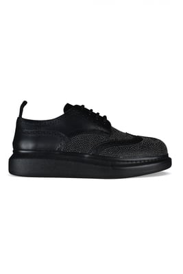 Alexander McQueen Derby hybride zwart