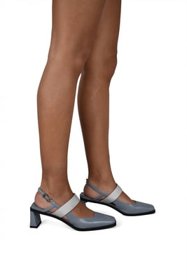 Anest Collective Sandalen Geitenblauw