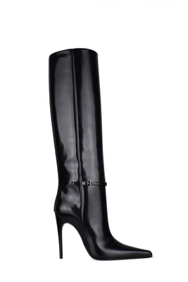 Saint Laurent Laarzen Vendome Zwart