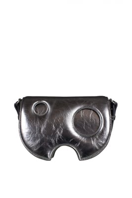 Off-White Burrow axelväska silver