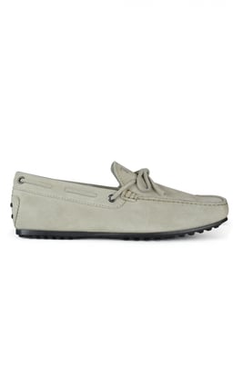 Tod's suède mocassins grijs