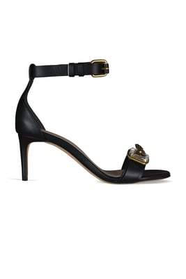 Alexander McQueen Sandalen Zwart
