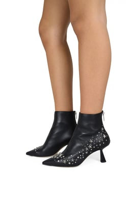 Jimmy Choo Enkellaarzen Kix 65 Zwart