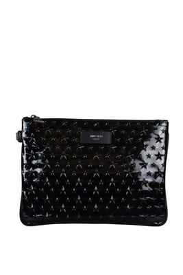 Jimmy Choo Derek clutch svart