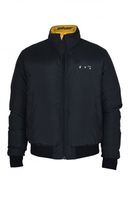 Off-White Off-White omkeerbare jas zwart