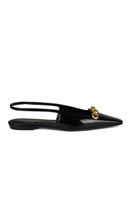 Saint Laurent Ballerinas Blade Svart