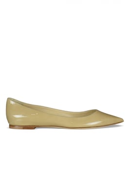 Jimmy Choo ballerina's ALINA beige