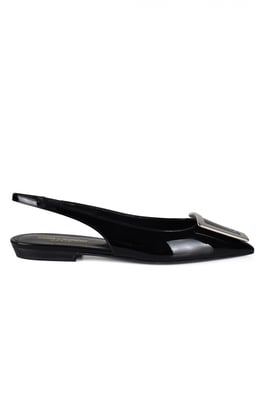 Saint Laurent Ballerinas Maxine Svart