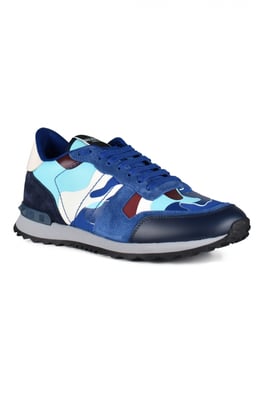 Valentino Garavani Sneakers Rockrunner Blauw