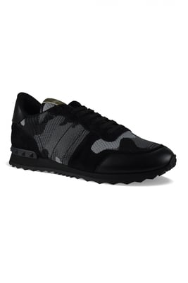 Valentino Garavani Rockrunner-sneakers zwart