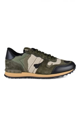 Valentino Garavani-sneakers Rockrunner Kaki