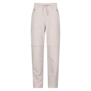 Mountain Warehouse Dames/Dames Explorer afritsbare wandelbroek (Beige)