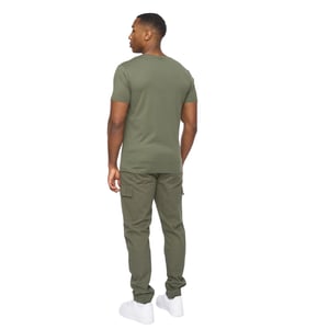 Crosshatch Heren Utilate T-shirt (Thyme)