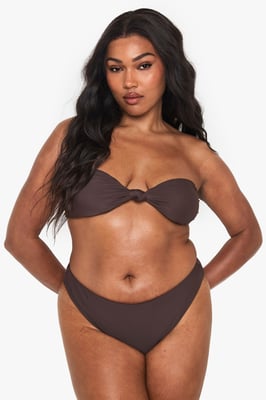 Plus Swimwear Essentials High Waist Brief