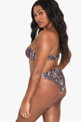 Plus Swimwear Essentials Solid Brief