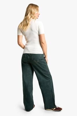 Maternity Over The Bump Wide Leg Jeans