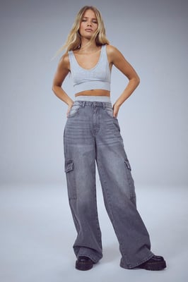 The Wide Leg Cargo Jean