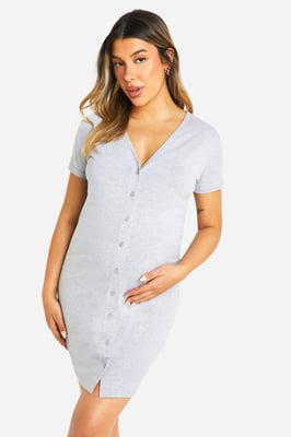 Maternity 2 Pack Button Front Nightie