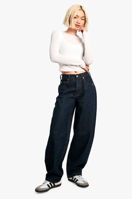 Seam Detail Tapered Jean