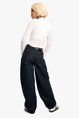 Seam Detail Tapered Jean