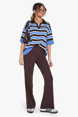 Fit & Flare Tailored Trousers