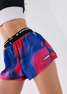 PE Nation Womens Rewind Short in Print