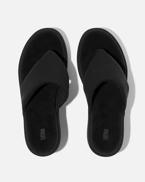 FitFlop PlatFForms Womens Wedge Toe-Post Sandals