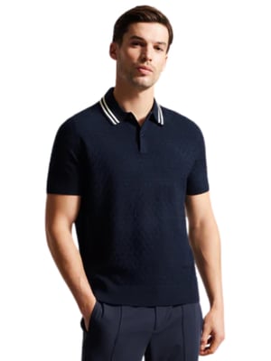 Ted Baker Heren Gestikt Poloshirt - MAHANA