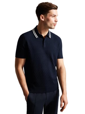 Ted Baker Heren Gestikt Poloshirt - MAHANA
