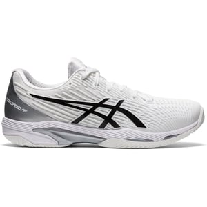 Asics Solution Speed FF 2 Mens White Tennis Shoes