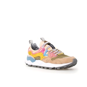 Flower Mountain Yamano 3 Women's Khaki/Pink Trainers