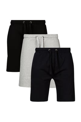 3 Pack Cotton Jersey Shorts