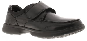 Hush Puppies Teenvriendelijke School schoenen Hector Leer zwart