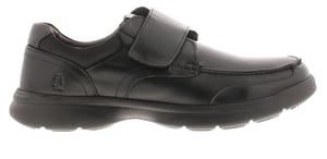 Hush Puppies Teenvriendelijke School schoenen Hector Leer zwart