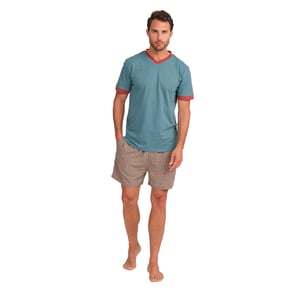 JJBFH5001 Men's Short Sleeve Pajamas