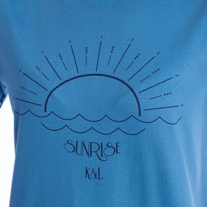 Sommarpyjamas dam 100 % bomull KL40000 Kortärmad T-shirt och shorts, vår-sommar pyjamas