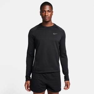 Nike Men's Therma Fit Element Long Sleeve Crew Top Black