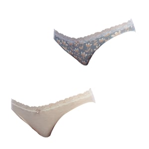 Set-2 Mini Coquettes Katoenen Slipjes 1032356 voor dames