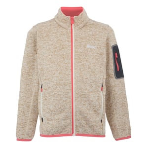 Regatta Kinder/Kinder Newhill Fleece Jas (Lichte vanille/perzikbloei)