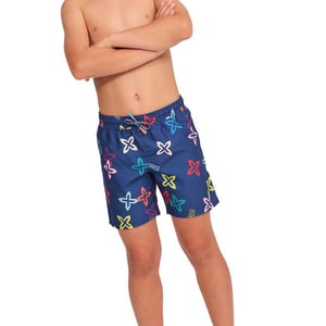Gedrukte zwemshort MU15 Jongens