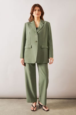 Single Breasted Two Button Blazer