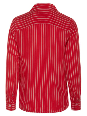 Tommy Hilfiger CUPRO ROPE STP Blouse rood