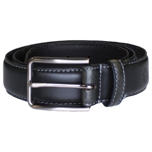 Timberland 34mm Feather Edge Black Belt
