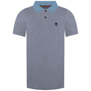 Timberland Pique Mens Light Blue Polo Shirt