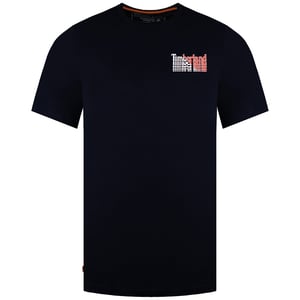 Timberland Stacked Mens Navy T-Shirt