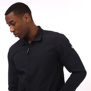 Men's Weekend Offender Granville Pocket Nylon Overshirt in Navy